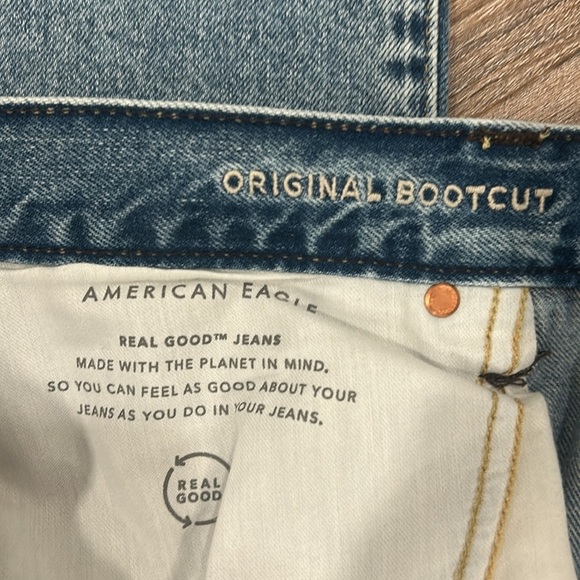 American Eagle mens original boot cut jeans size 36x32 - Picture 5 of 15